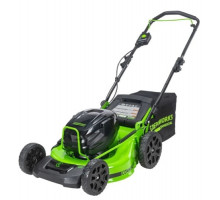 Газонокосилка аккумуляторная GREENWORKS GC82HPLM51 82V, 51 см, б/щ, АКБ 5Ач и ЗУ 2518907UB