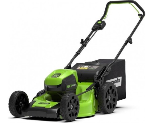 Газонокосилка аккумуляторная GREENWORKS GD60LM46HPK4 бесщеточная (2502807UB) [2502807UB]