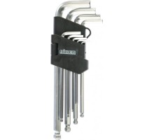 Набор ключей шестигранных Biber 90505 CrV 1.5-10мм 9шт. тов-085698