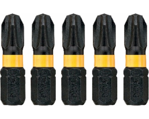 Бита для заворачивания ударная DeWALT РH3х25 мм (5шт) IMPACT TORSION DT7995T-QZ [DT7995T-QZ]