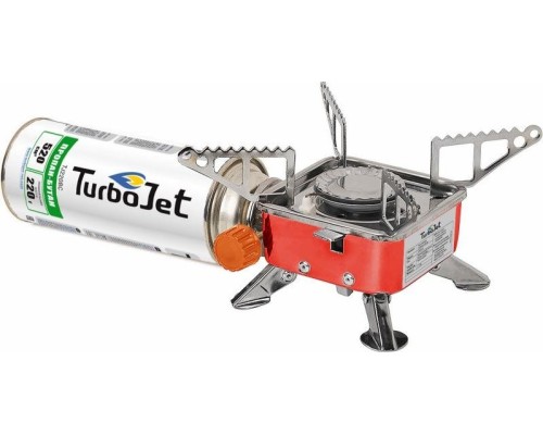 Портативная газовая плитка TURBOJET TJ322-B с пьезоподжигом