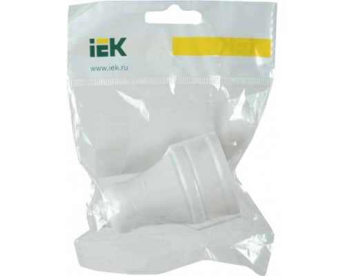 Розетка разборная IEK РПп10-01 16а прямая с заземл. [ERP10-16-01-K01]