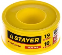 Фум лента STAYER MASTER плотность 0,25 г/см3, 0,075ммх19ммх10м 12360-19-025