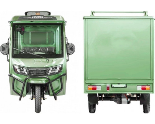 Трицикл грузовой электрический RUTRIKE КАРГО Кабина Дуал Зеленый-2755 024460-2755 купить с доставкой и официальной гарантией