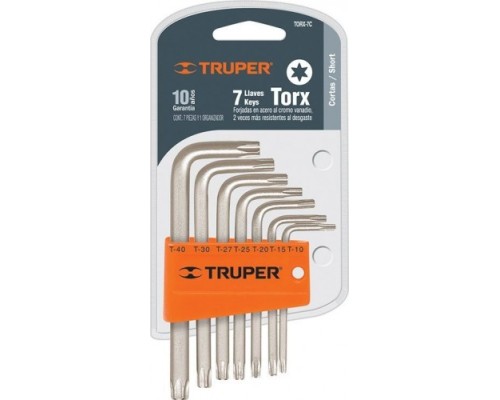 Набор ключей TORX TRUPER TORX-7C [15552]