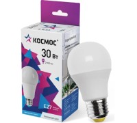 Лампа светодиодная КОСМОС 30W A70 E27 6500K 174-265B LkecLED30wA70E2765