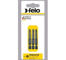 Бита для заворачивания FELO 03193216 крестовая pz 1/pz 2/pz 3x50, 3 шт в блистере