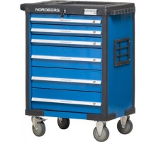 Тележка инструментальная NORDBERG T6N профессиональная (синяя) T6N(B)
