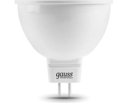 Лампа светодиодная GAUSS MR16 elementary 5.5w 470lm 6500к gu5.3 led [13536]