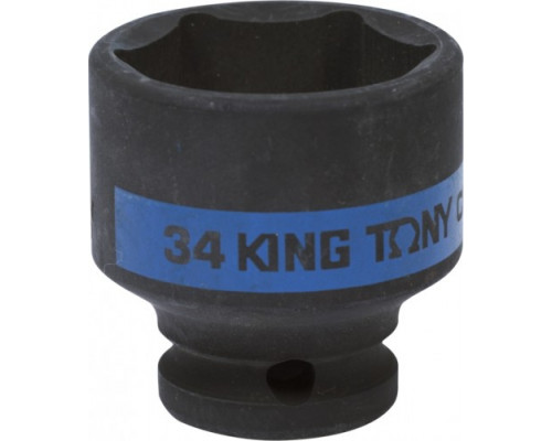Ударная головка шестигранная 1/2" KING TONY 453534М 34 мм
