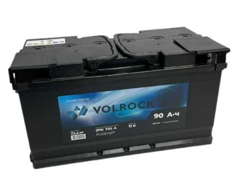 Аккумулятор VOLROCK 6СТ-90L (R) конус [4605961004829]