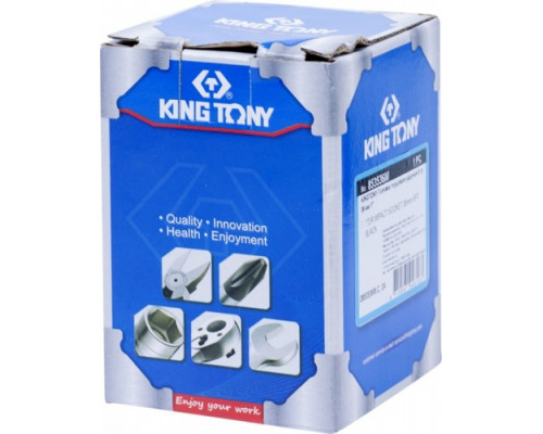 Ударная головка шестигранная с посадкой 1" KING TONY 853536М, 36 мм