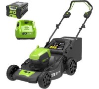 Газонокосилка аккумуляторная GREENWORKS GD80LM51SPK4 бесщеточная, самоходная (2502107UB) 2502107UB