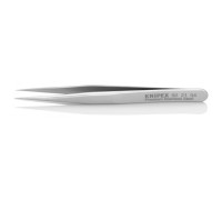 Пинцет KNIPEX KN-922104 прецизионный, 90 мм, гладкие прямые игловидные губ