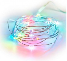 Гирлянда Neon-Night РОСА 2 м, 20 LED цвет свечения мультиколор 303-009-1