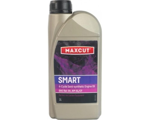 Масло для 4-тактных бензиновых двигателей MAXCUT SMART 4T Semi-Synthetic, 1л [850930716]