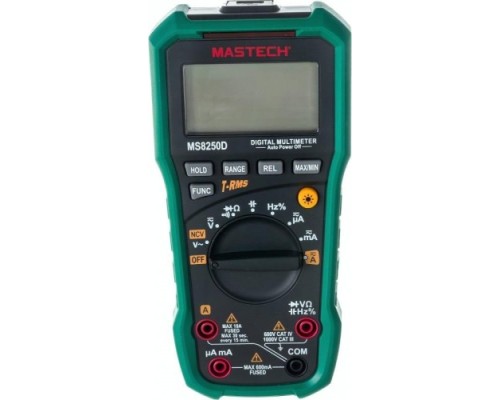 Мультиметр цифровой MASTECH MS8250D с t-rms профессиональный [13-2103]