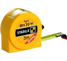 Рулетка STABILA BM 30 W 3.0 м с окошком 16456 [16456]