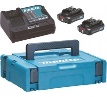 Набор АКБ и ЗУ MAKITA PSK 12.0В 2,0 Ач Li-ion (2шт.) BL1021/DC10SB  (1шт.) MKP1SA122 197658-5