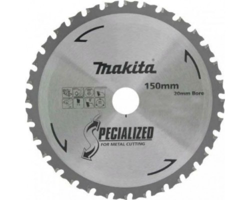 Пильный диск по металлу MAKITA 150х52х20 (B-47086) [B-47086]