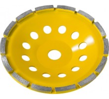Алмазная чашка STAYER PROFESSIONAL сегментная однорядная, высота 22,2мм, 180мм 33382-180