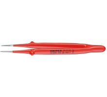 Пинцет диэлектрический KNIPEX 922762 1000V, для прецизионных работ [KN-922762]