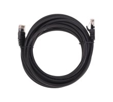 Патч-корд REXANT 02-0292-5 U/UTP, CAT 6, RJ45-RJ45, 26AWG, LSZH, черный 5м