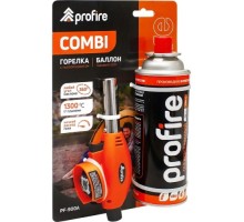 Газовая горелка с баллончиком PROFIRE COMBI PF-900A с пьезоподжигом 00-00004576