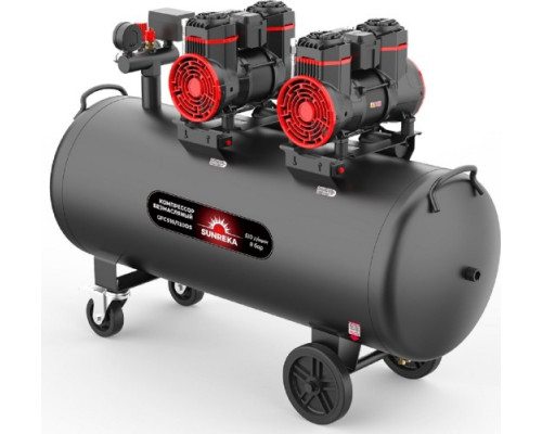 Компрессор поршневой безмасляный малошумный SUNREKA GFC510/120DS 216117