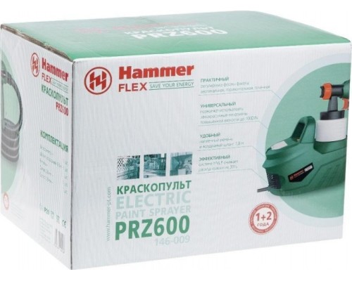 Краскопульт электрический Hammer PRZ600 800мл [146-009]