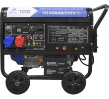 Сварочный генератор ТСС GGW 6.0/250ED-R3 инверторный бензиновый 026495
