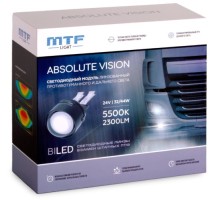 Фары противотуманные MTF LIGHT ABSOLUTE VISION TRUCK, 24В, птф/дал 32/44Вт, 5500К светодиодные линзы FL44K55-24