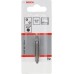 Бита для заворачивания BOSCH Extra Hard двусторонняя 45 мм PH2/PZ2 [2607001743]