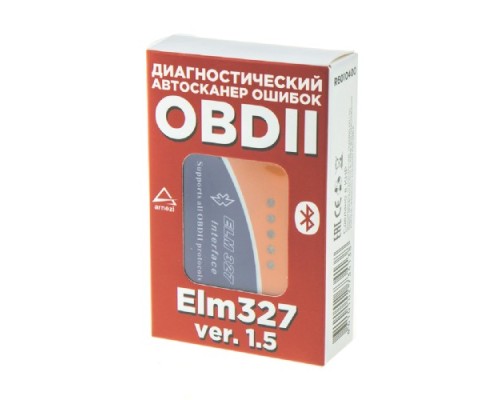 Диагностический сканер ARNEZI R6010400 автомобильный OBDII, ELM 327 Bluetooth, V1.5