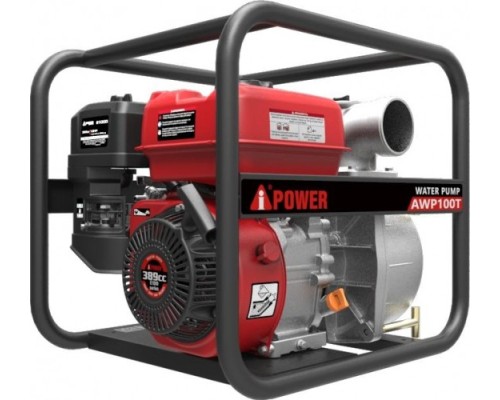 Мотопомпа бензиновая A-IPOWER AWP100T для грязной воды [30241]