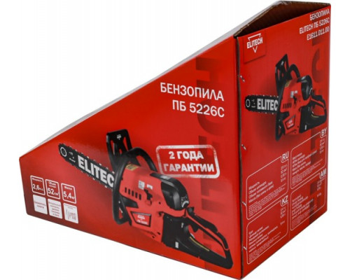 Бензопила ELITECH ПБ 5226C