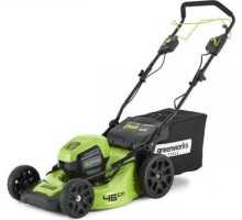 Газонокосилка аккумуляторная GREENWORKS GD60LM46SPK4 бесщеточная, самоходная (2502907UB) [2502907UB]