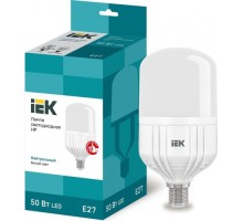 Лампа светодиодная IEK HP 50Вт 230В 4000К E27 [LLE-HP-50-230-40-E27]