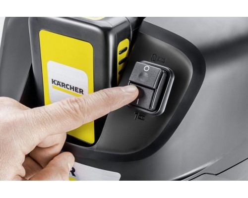 Пылесос аккумуляторный KARCHER AD 2 Battery для золы, (1.348-300.0), без АКБ и З/У [1.348-300.0]