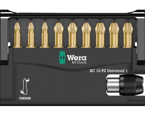 Набор насадок WERA Bit-Check 8155-9/TH WE-056163 [WE-056163]