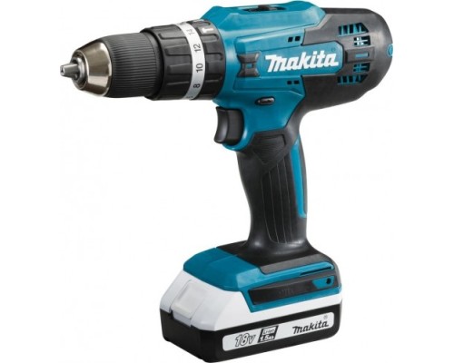 Дрель-шуруповерт аккумуляторная MAKITA HP 488 DWE [HP488DWE]