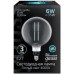 Лампа светодиодная GAUSS G200 filament 6w 330lm 4000к е27 gray straight led [154802205]