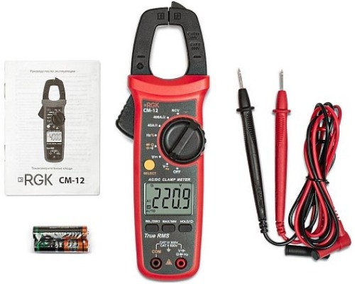 Клещи токоизмерительные RGK CM-12 [776479]