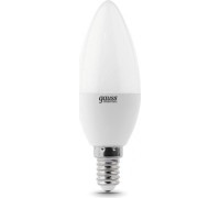 Лампа светодиодная GAUSS Свеча elementary 10w 710lm 3000k е14 led 33110