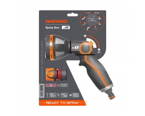 Пистолет для полива DAEWOO DWG 2020 Spray Gun x8