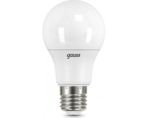 Лампа светодиодная GAUSS A60 a60 10w 880lm 3000k e27 шаг. диммирование led [102502110-S]