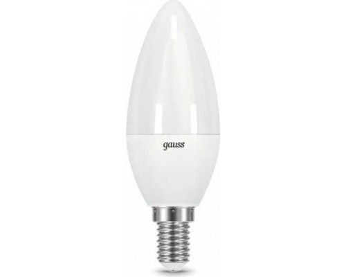 Лампа светодиодная GAUSS Свеча 9.5w 950lm 4100к e14 led [103101210]