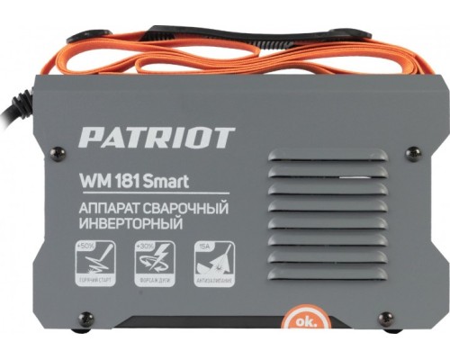 Сварочный инвертор PATRIOT WM 181 Smart [605302135]