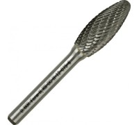 Бор-фреза по металлу  D.BOR форма Н язык пламени DC 8.0*20/65 хв. 6 мм D-RB-DC-H-08-065-6