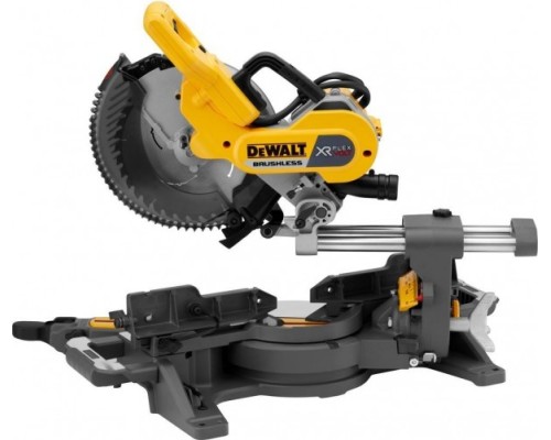 Пила торцовочная аккумуляторная DeWALT DCS 727 N FLEXVOLT, бесщеточная, без АКБ и ЗУ [DCS727N-XJ]